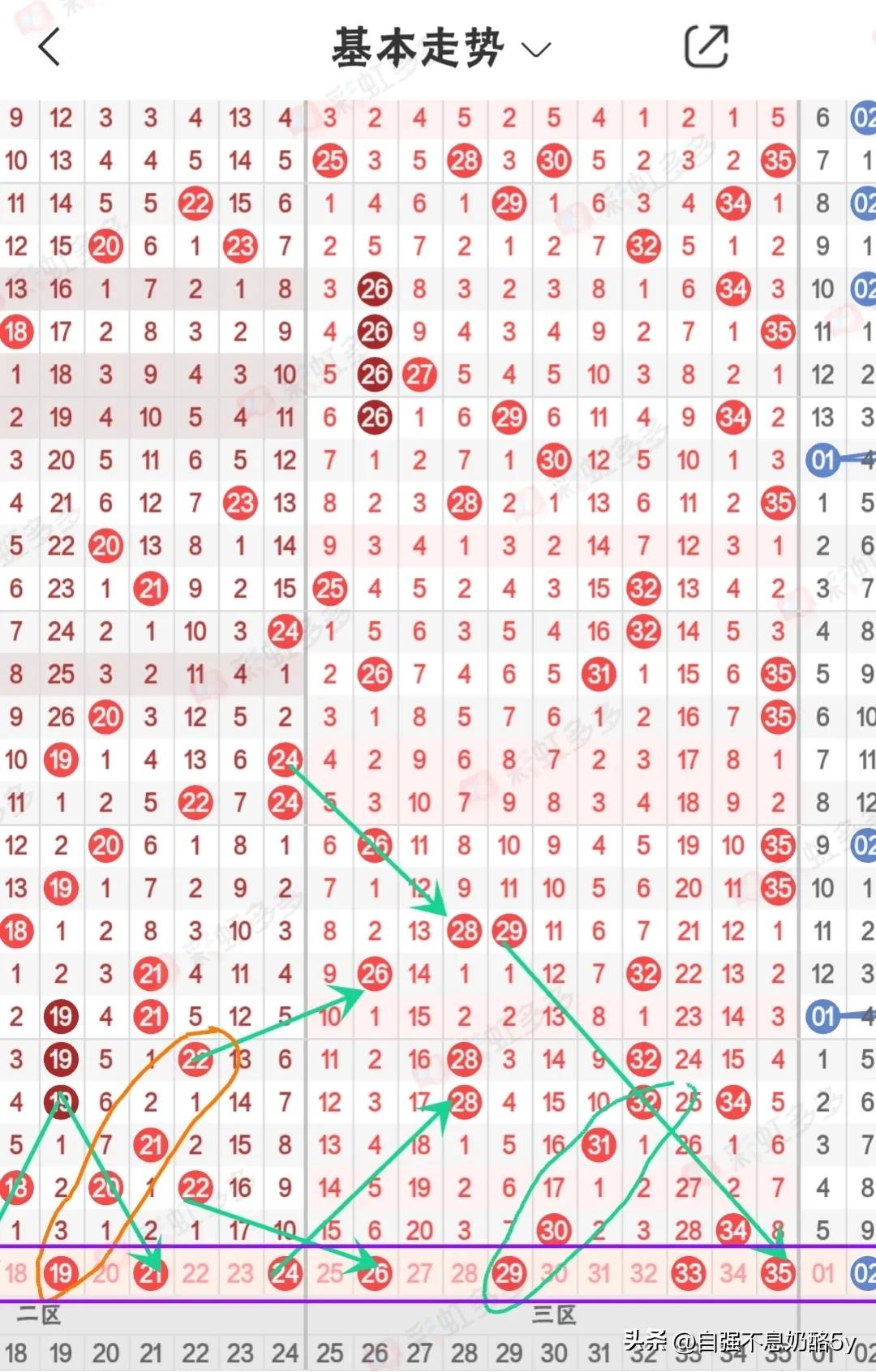 解析大乐透近100期走势图，浙江风采网下的数字奥秘